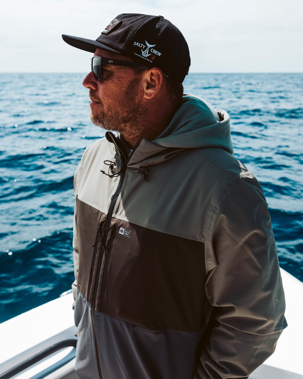 LONG RANGE JACKET - Iron | Salty Crew