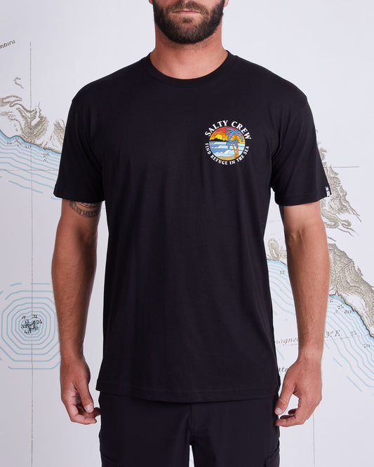 Paradise Premium Tee - Black | Salty Crew
