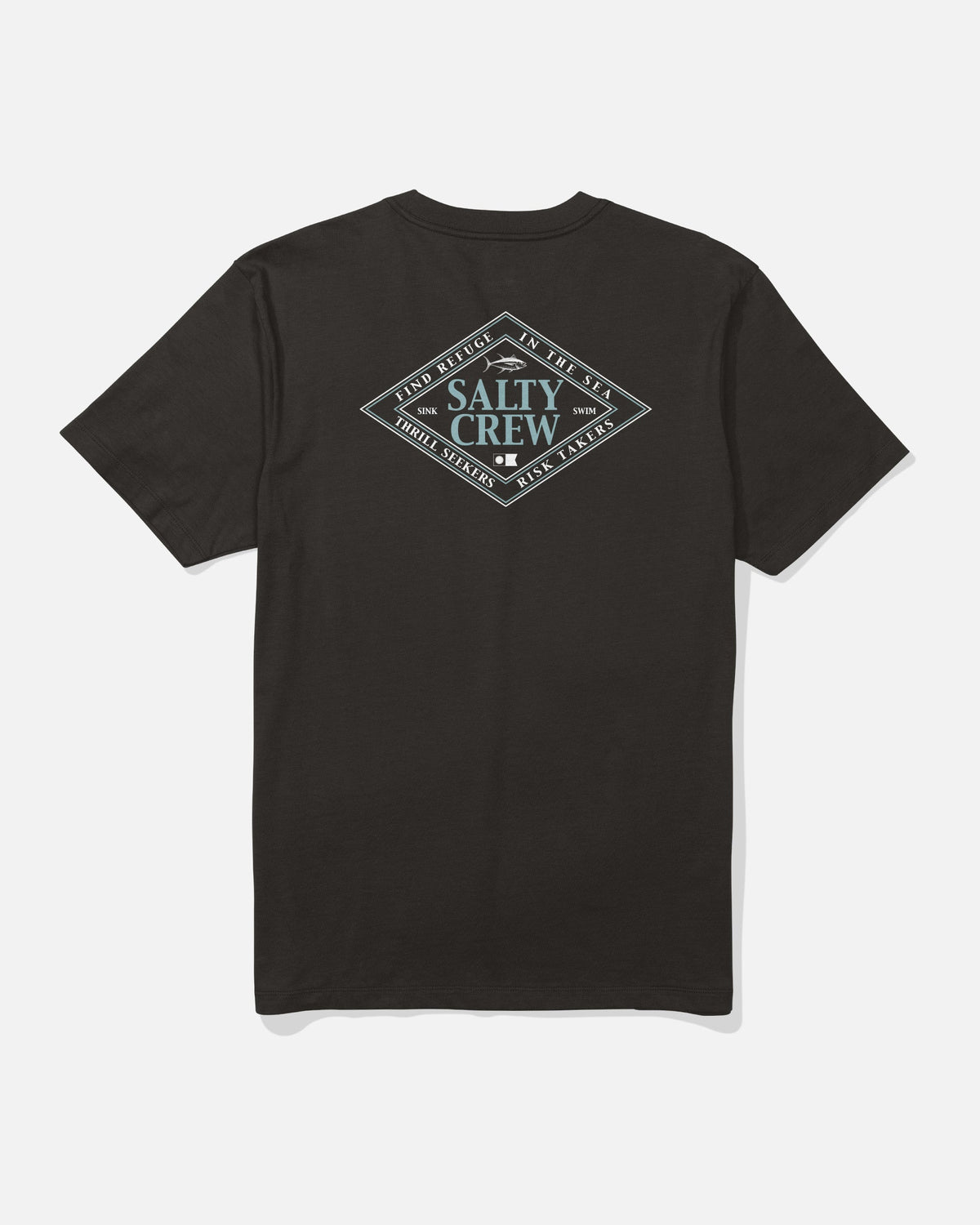 ICONIC SS TEE - Black | Salty Crew