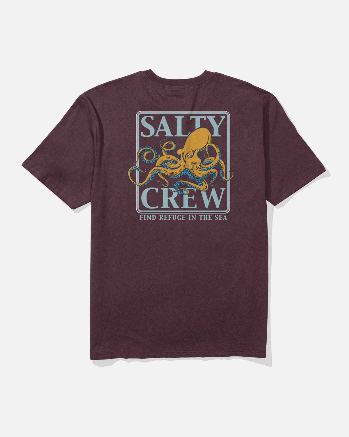 INK SLINGER ORIGINAL TEE - Wine | Salty Crew