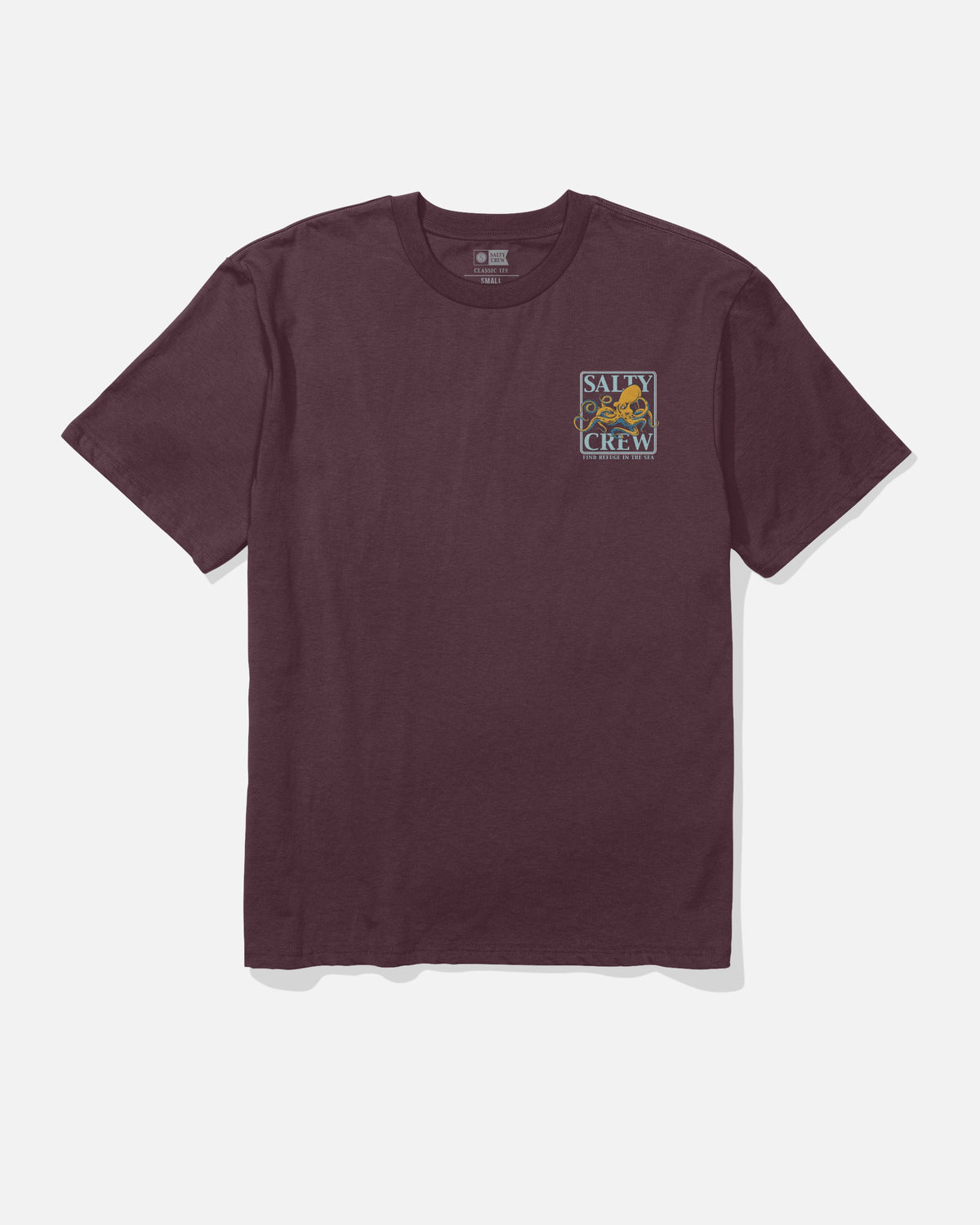 INK SLINGER ORIGINAL TEE - Wine | Salty Crew
