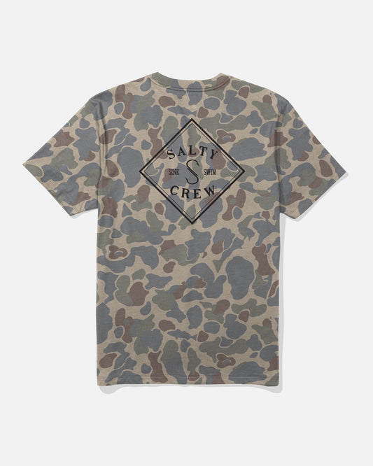 TIPPET RANGER SS TEE - Sand Camo | Salty Crew