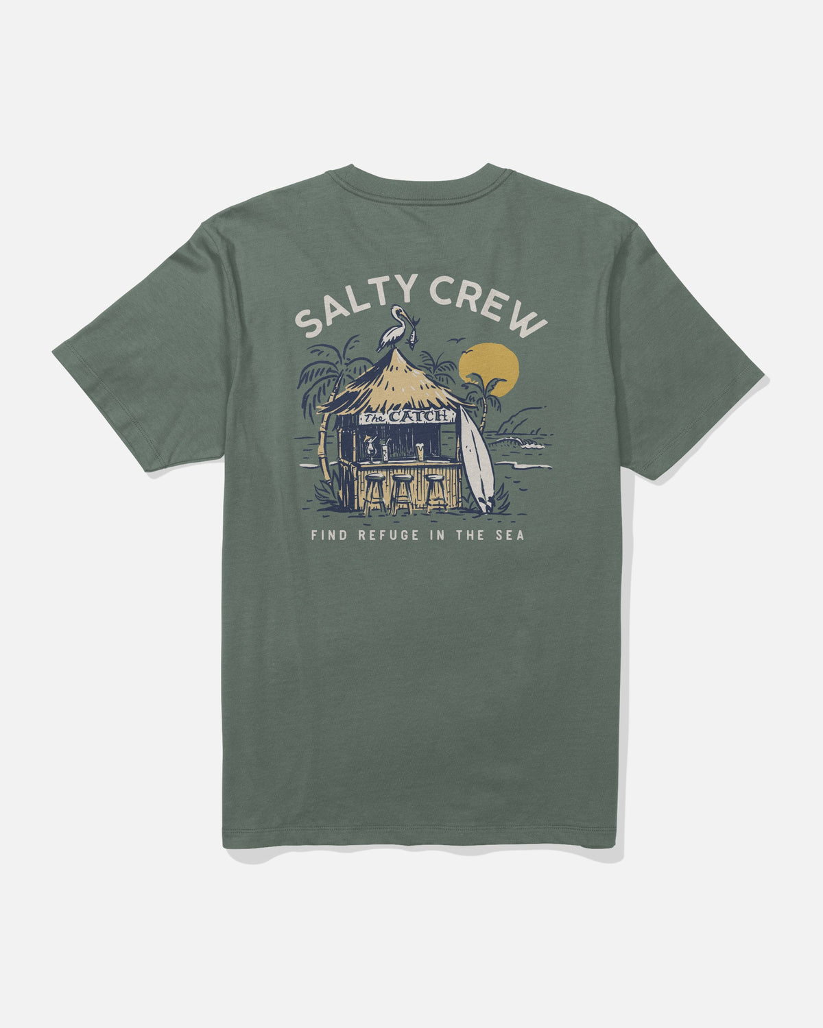 THE CATCH SS TEE - Laurel Wreath | Salty Crew
