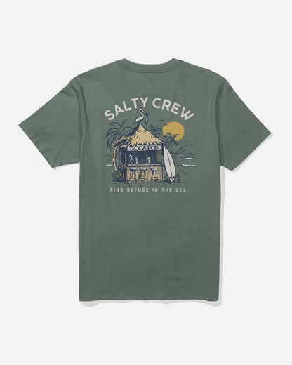 THE CATCH SS TEE - Laurel Wreath | Salty Crew
