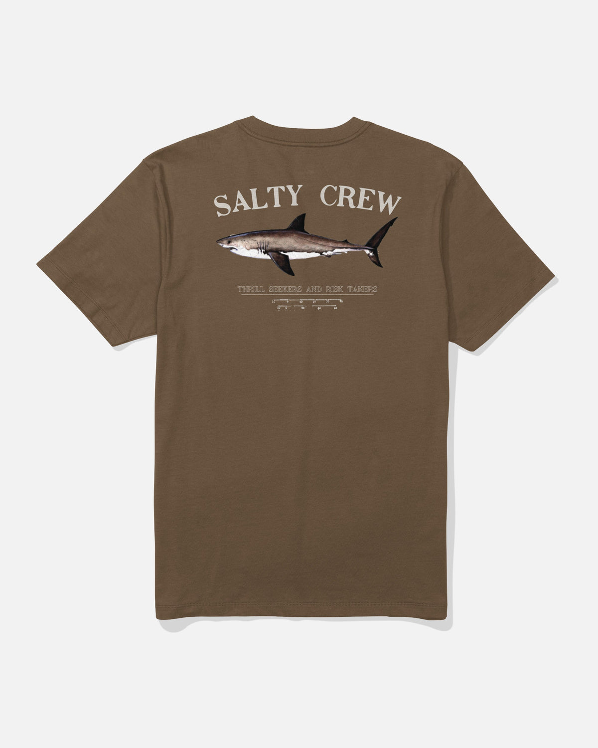 BRUCE CREW TEE - SEPIA | Salty Crew