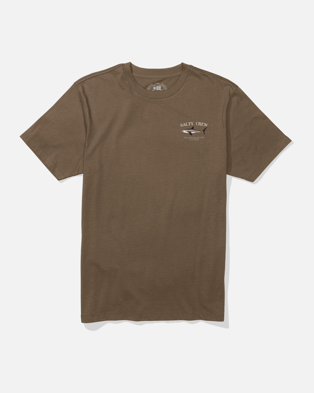 BRUCE CREW TEE - SEPIA | Salty Crew