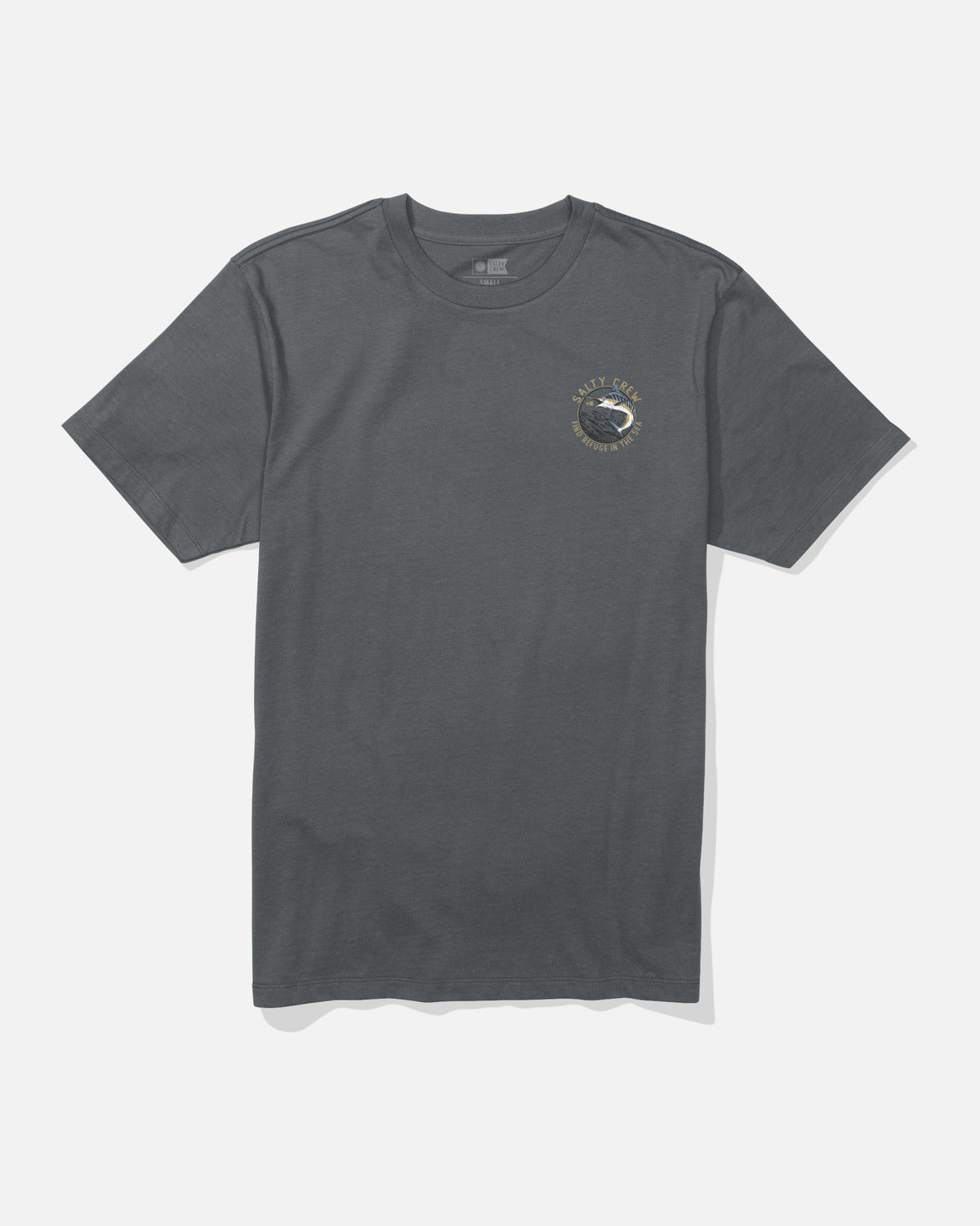SCHOOLED SS TEE - Charcoal | Salty Crew
