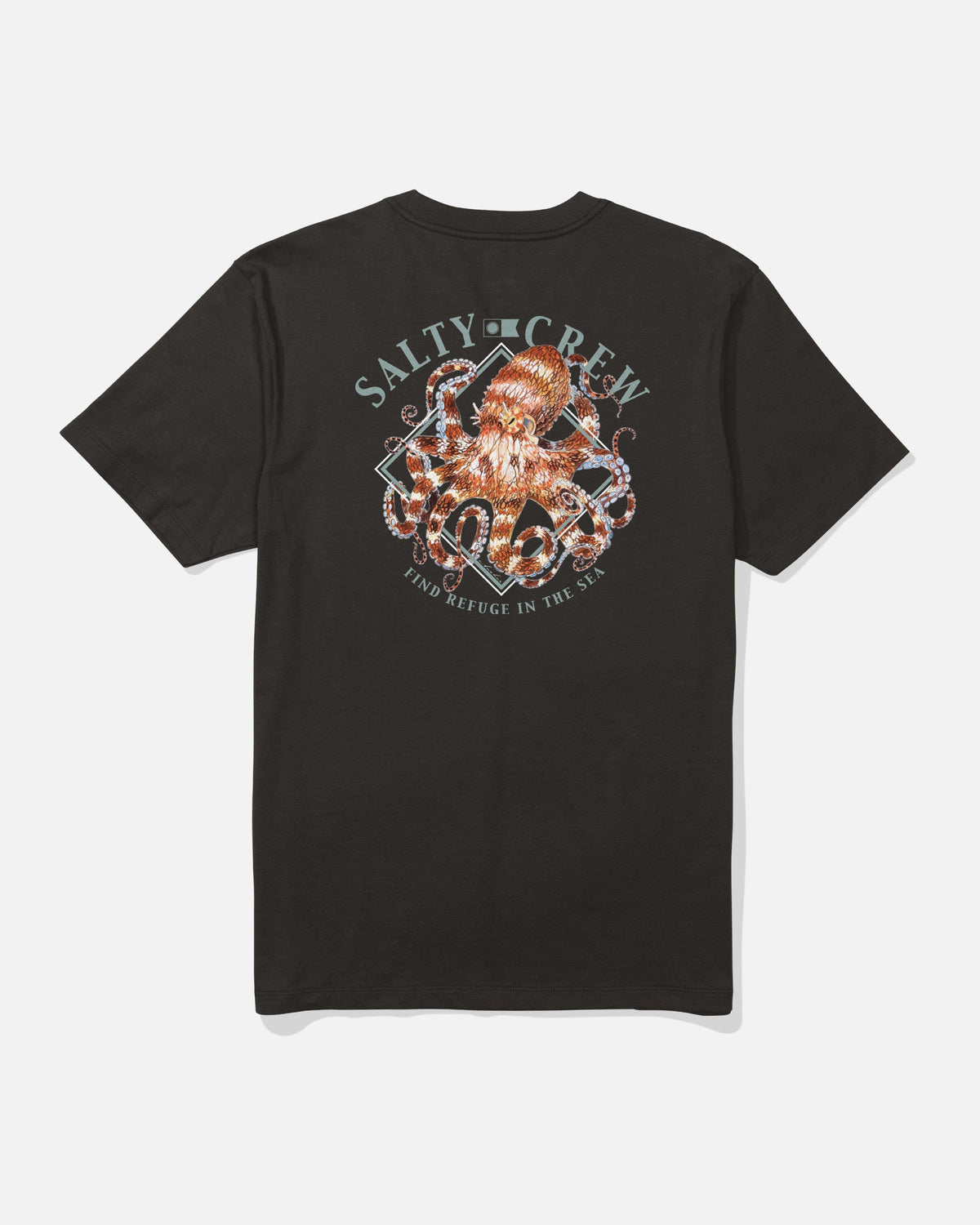 OCTOPOD SS TEE - BLACK | Salty Crew