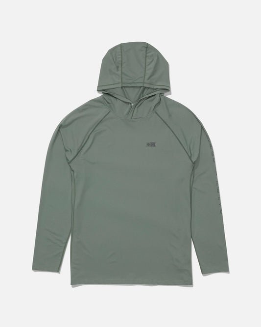 APEX PERFORATED SUNSHIRT - Agave | Salty Crew