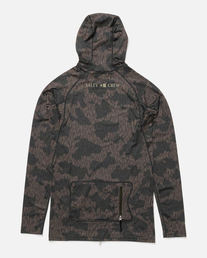 APEX HOOD SURF RASHGUARD - Recon Camo | Salty Crew