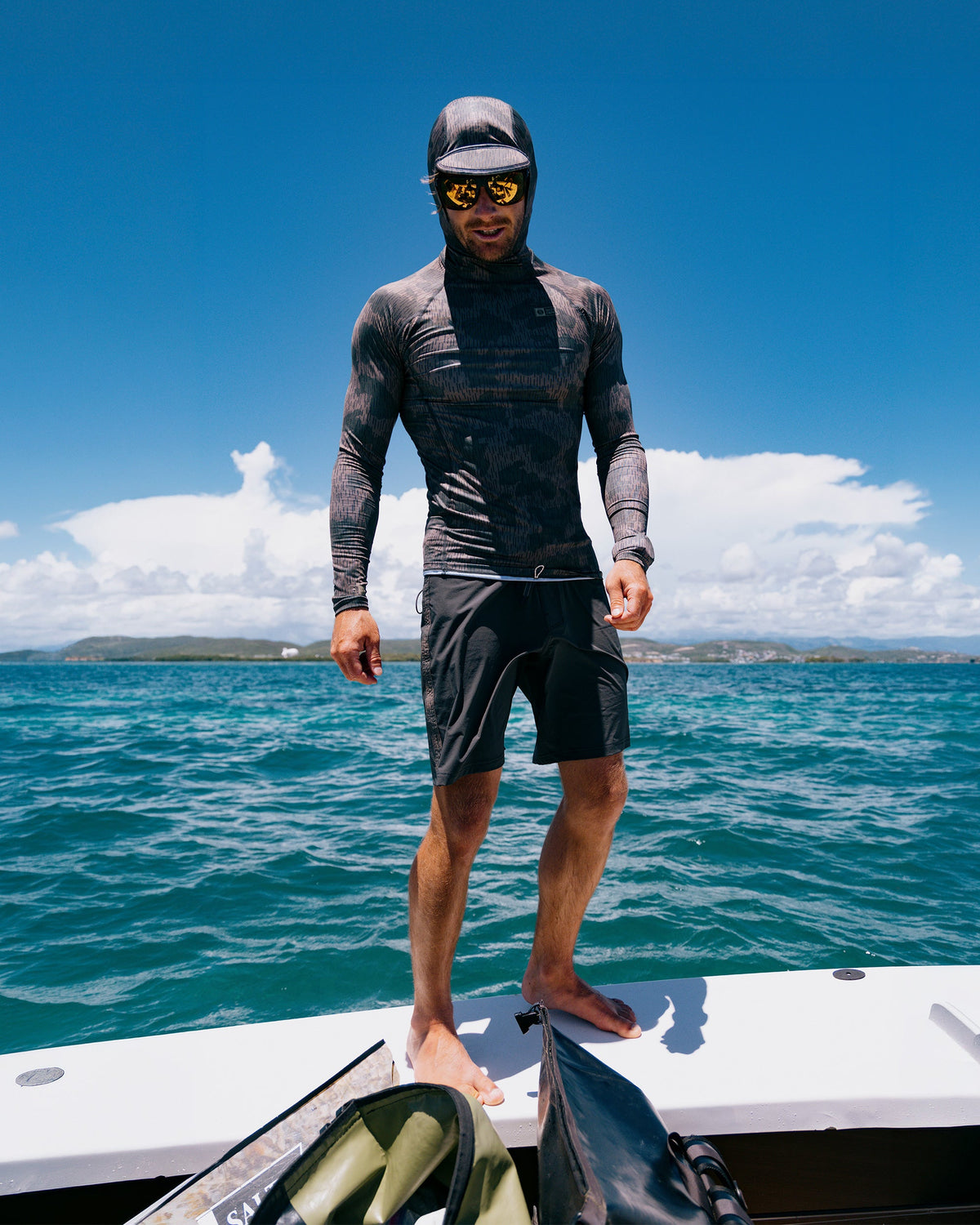 APEX HOOD SURF RASHGUARD - Recon Camo | Salty Crew