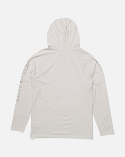 APEX PERFORATED SUNSHIRT - Light Grey | Salty Crew