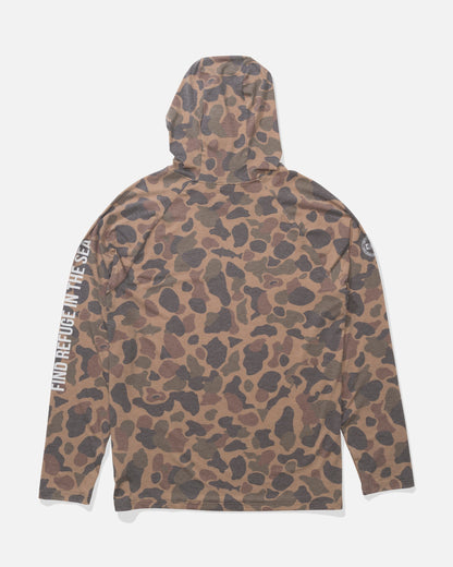 MARINER LITE UV HOOD - Tan Camo | Salty Crew