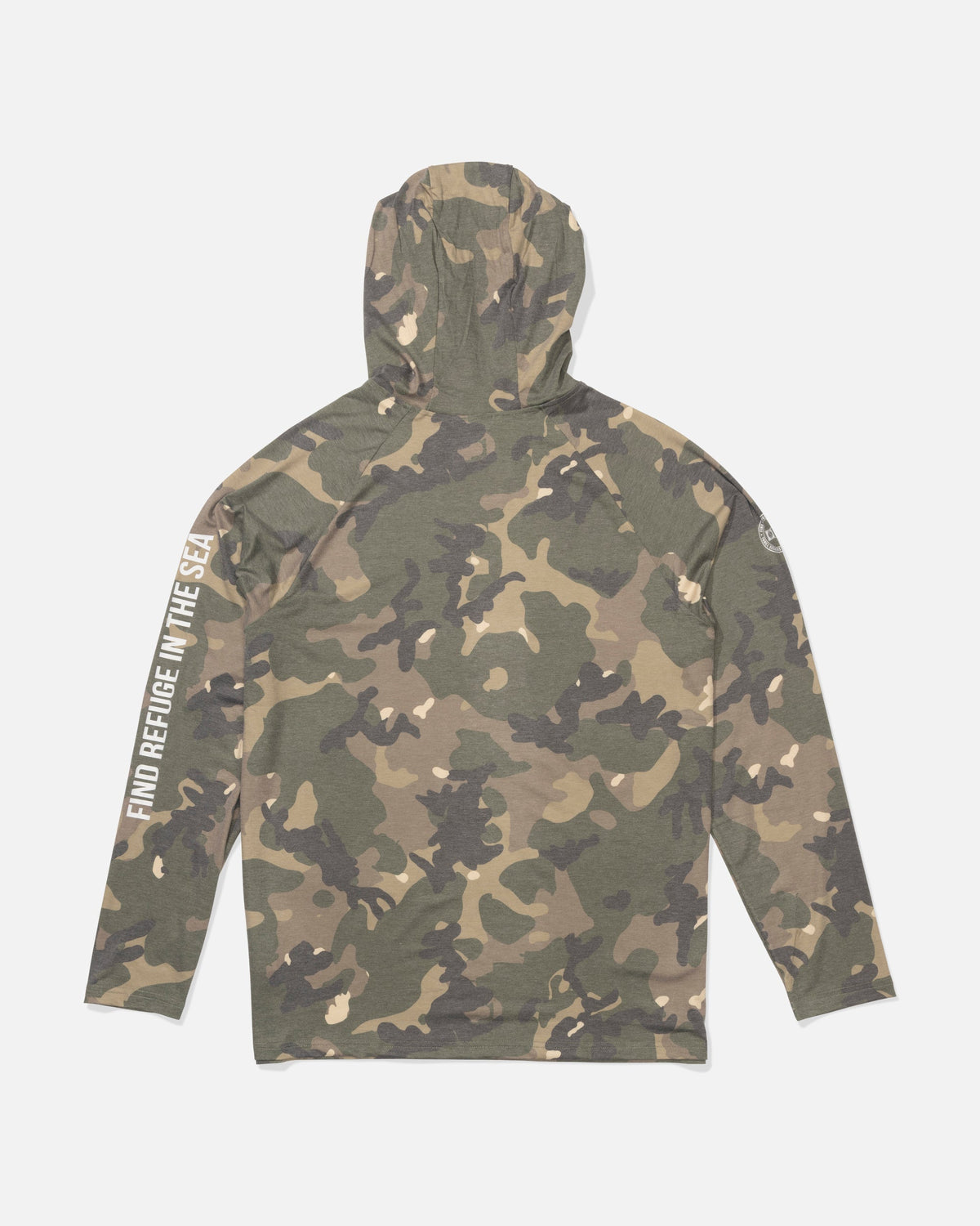 MARINER LITE UV HOOD - Green Camo | Salty Crew