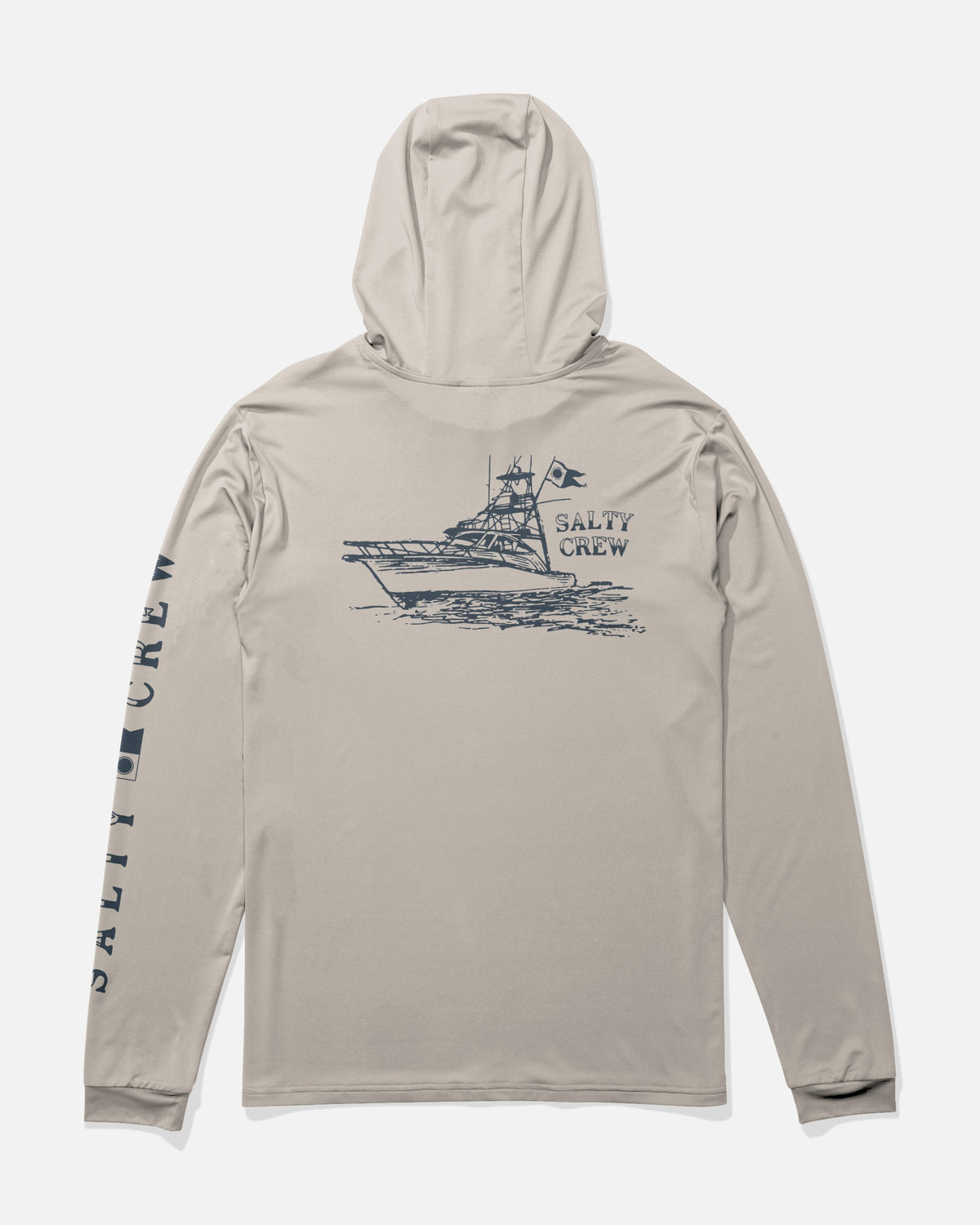 ON BOARD HOOD SUNSHIRT - Natural | Salty Crew