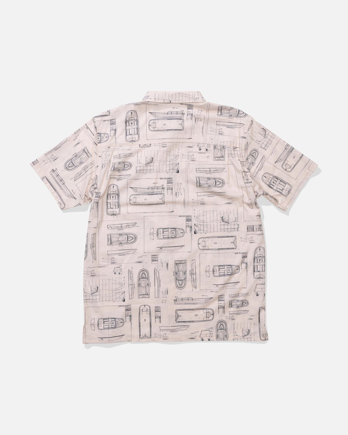 WHALER SS BUTTON UP - Bone | Salty Crew