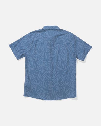 DRIFTER UV BUTTON UP - Captains Blue | Salty Crew