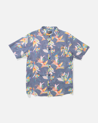 CREW SS BUTTON UP - Dark Shadow | Salty Crew