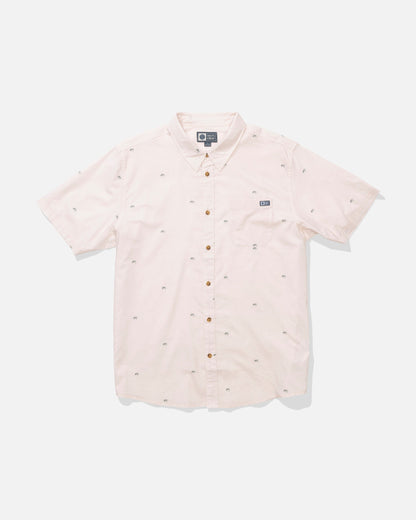 CREW SS BUTTON UP - Natural | Salty Crew