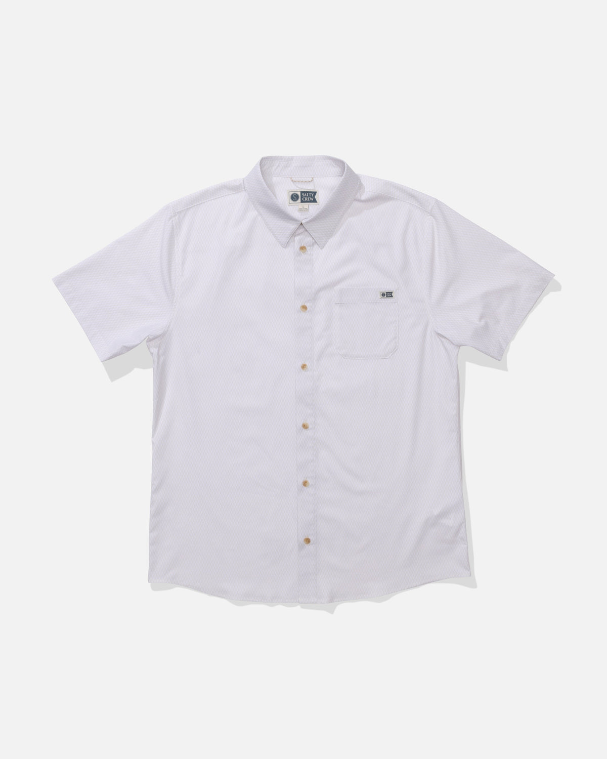 DRIFTER UV BUTTON UP - Natural | Salty Crew