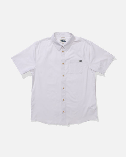 DRIFTER UV BUTTON UP - Natural | Salty Crew