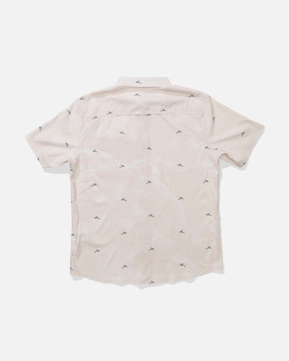 FLAGSHIP UV BUTTON UP - Natural | Salty Crew