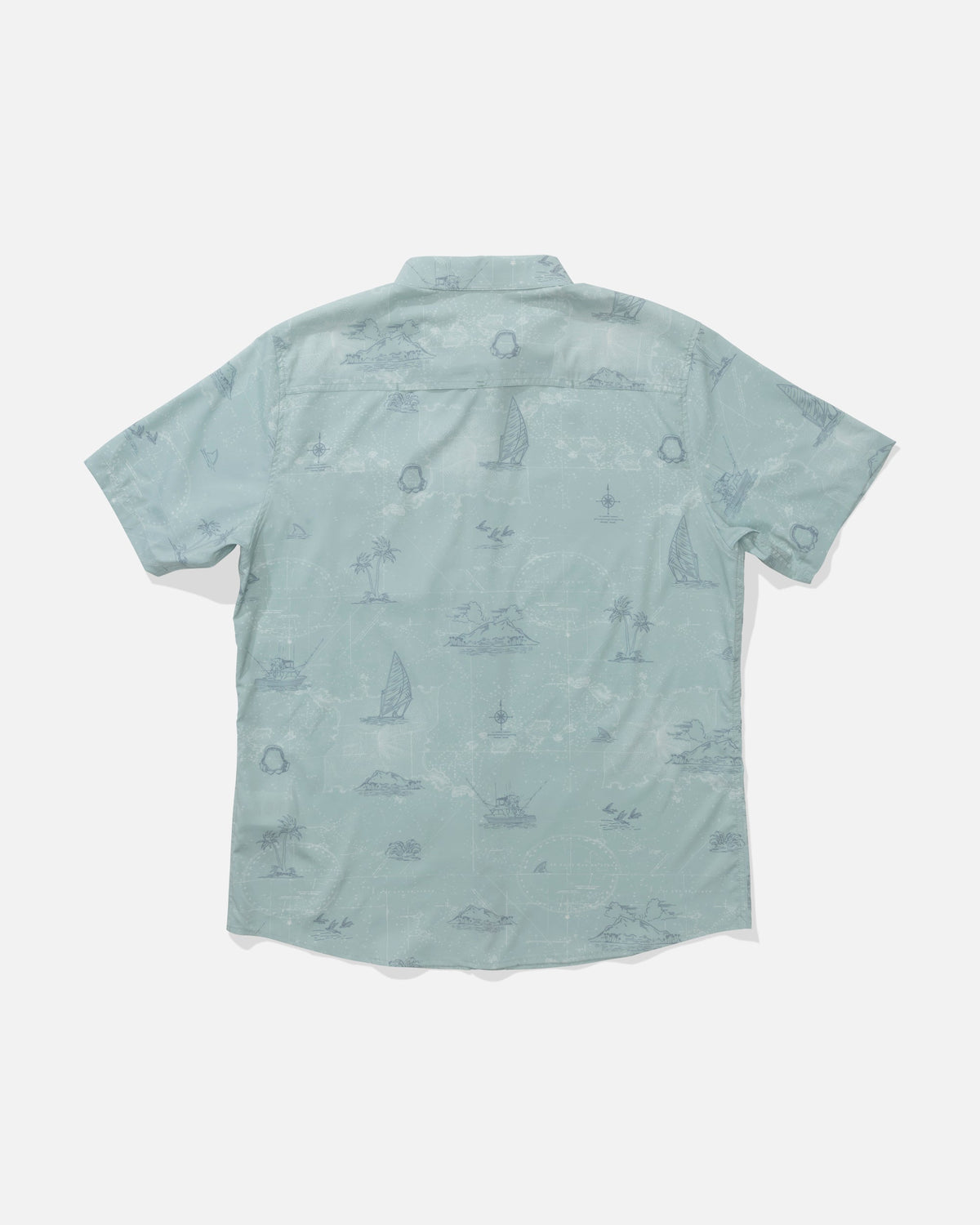 FLAGSHIP UV BUTTON UP - Jade | Salty Crew