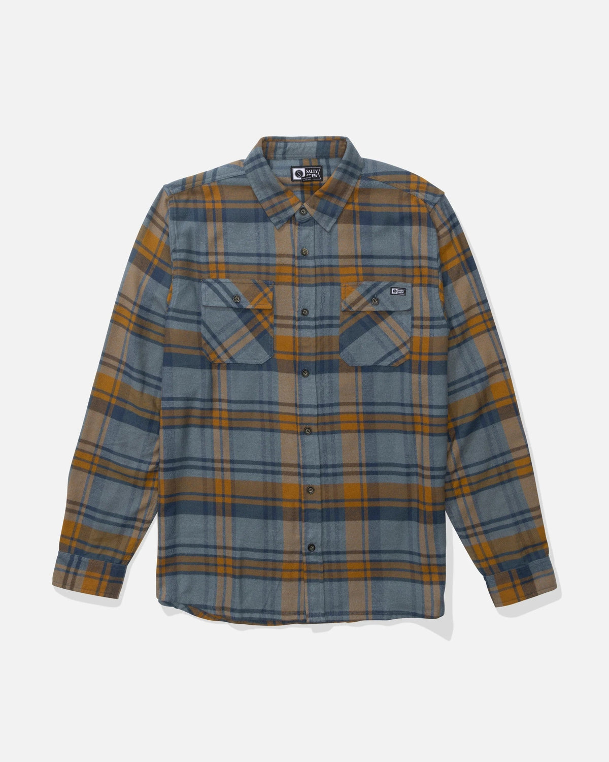 DAYBREAK FLANNEL - Washed Green | Salty Crew