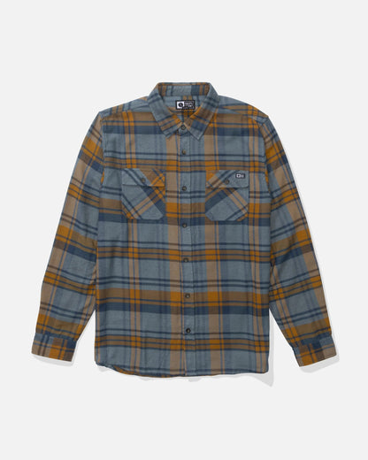 DAYBREAK FLANNEL - Washed Green | Salty Crew