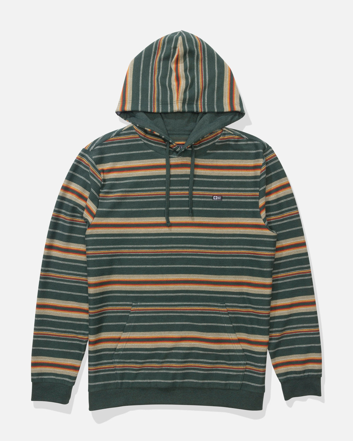 CREWSER FLEECE HOOD - Washed Green | Salty Crew