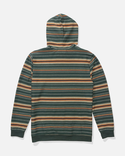 CREWSER FLEECE HOOD - Washed Green | Salty Crew