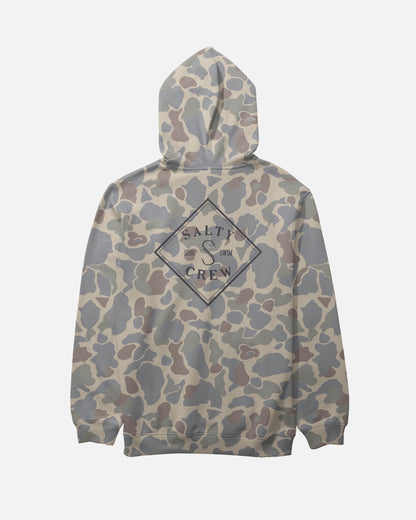 TIPPET RANGER HOOD FLEECE - Sand Camo | Salty Crew