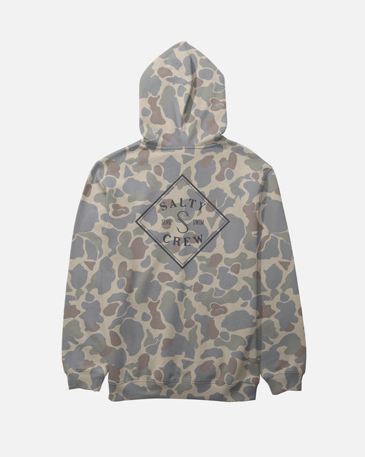 TIPPET RANGER HOOD FLEECE - Sand Camo | Salty Crew