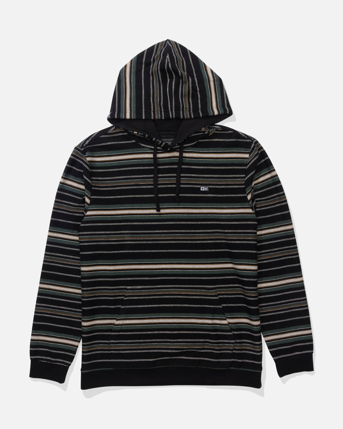 CREWSER FLEECE HOOD - Pirate Black | Salty Crew