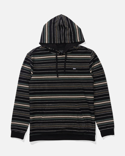 CREWSER FLEECE HOOD - Pirate Black | Salty Crew