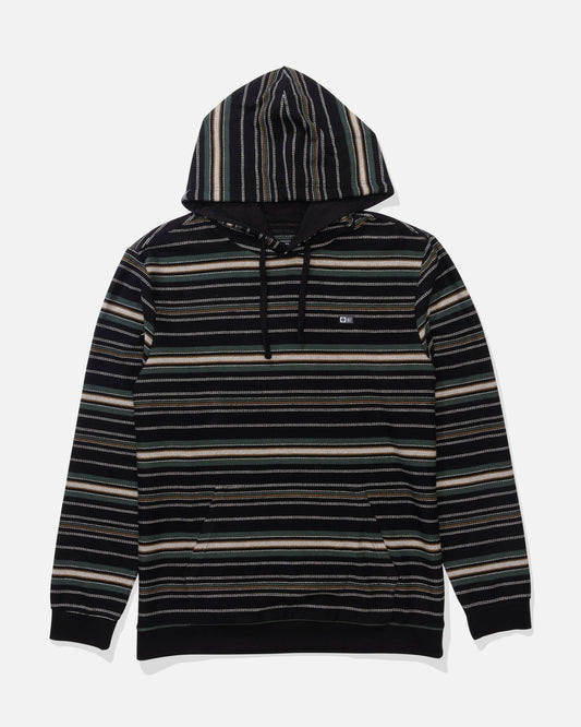 CREWSER FLEECE HOOD - Pirate Black | Salty Crew