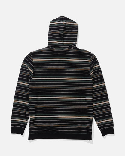 CREWSER FLEECE HOOD - Pirate Black | Salty Crew