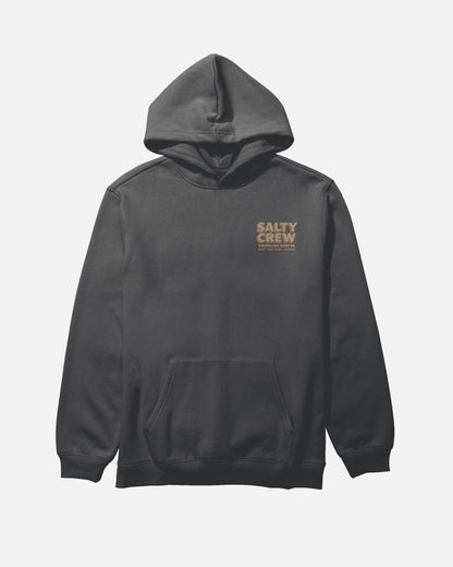 DECKHAND FIBERGLASS FLEECE - Washed Black | Salty Crew