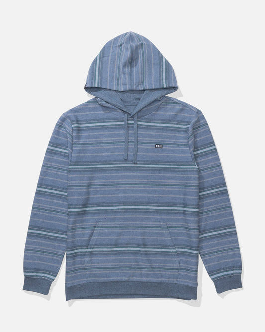 CREWSER FLEECE HOOD - Mid Blue | Salty Crew