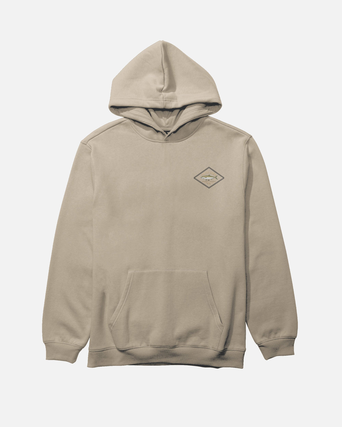 DECKHAND YELLOWTAIL FLEECE - Washed Stone | Salty Crew