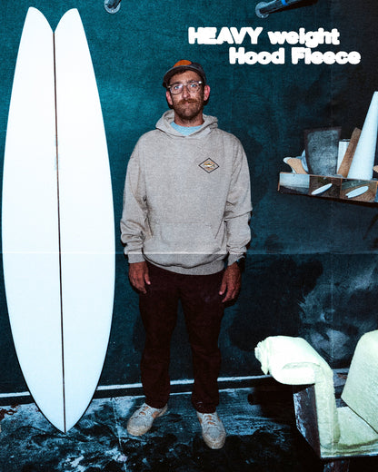 DECKHAND YELLOWTAIL FLEECE - Washed Stone | Salty Crew
