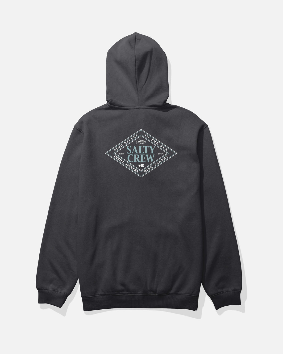 ICONIC FLEECE - BLACK | Salty Crew