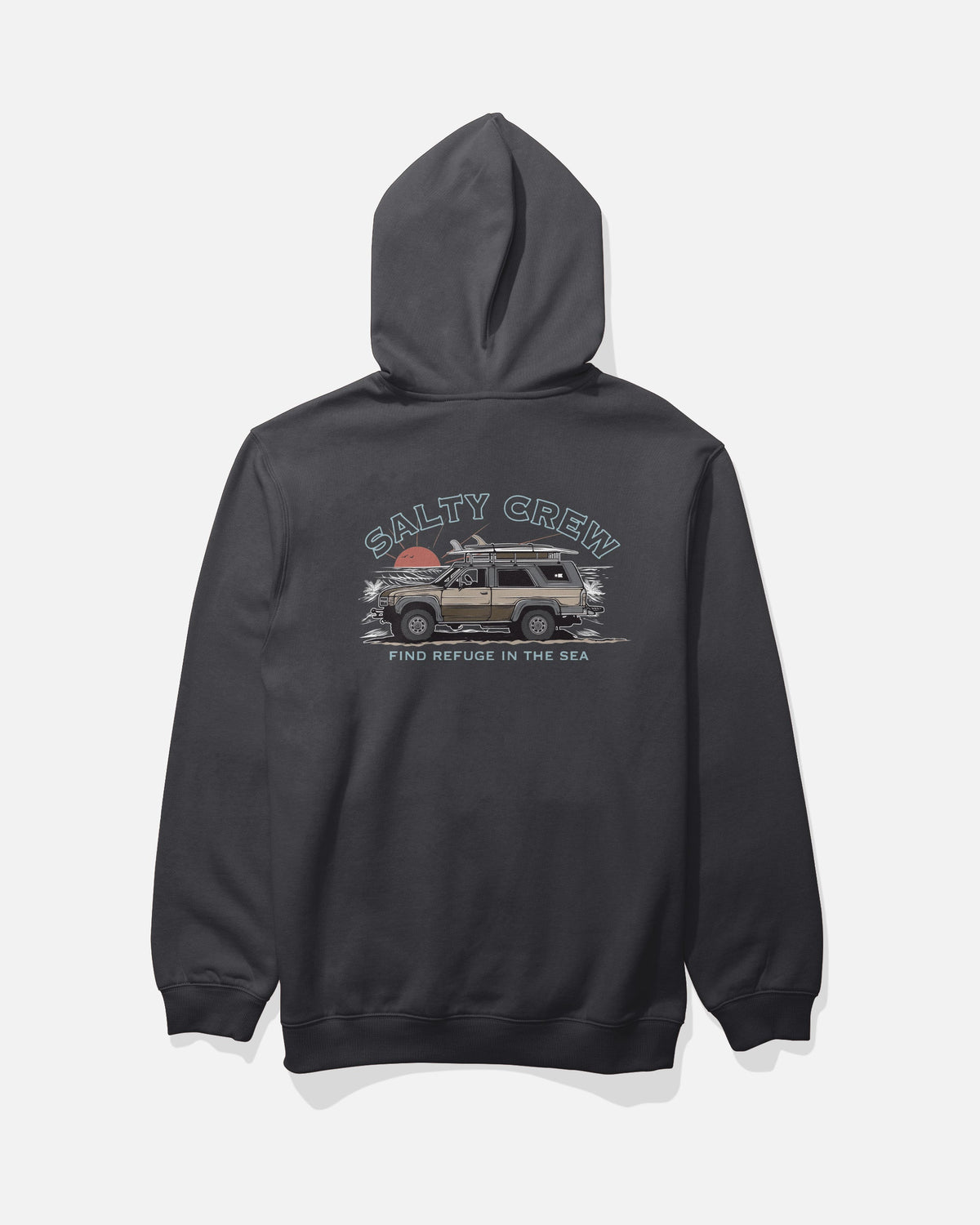 GET READY FLEECE - BLACK | Salty Crew