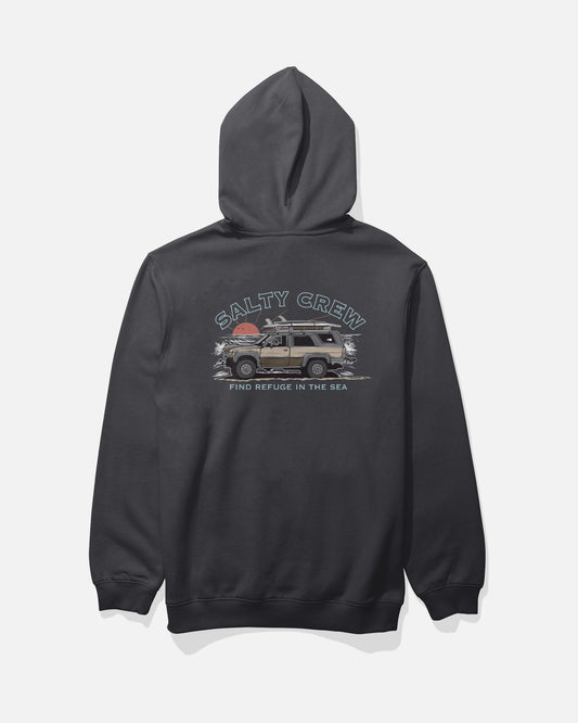 GET READY FLEECE - BLACK | Salty Crew
