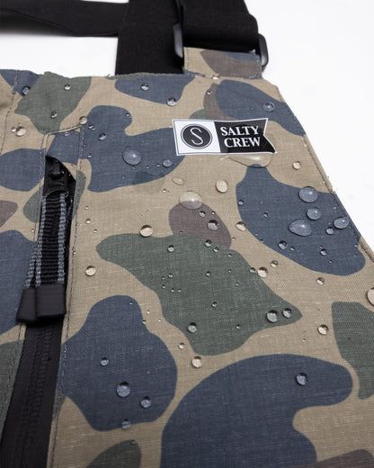 LONG RANGE TECH BIB - Sand Camo | Salty Crew