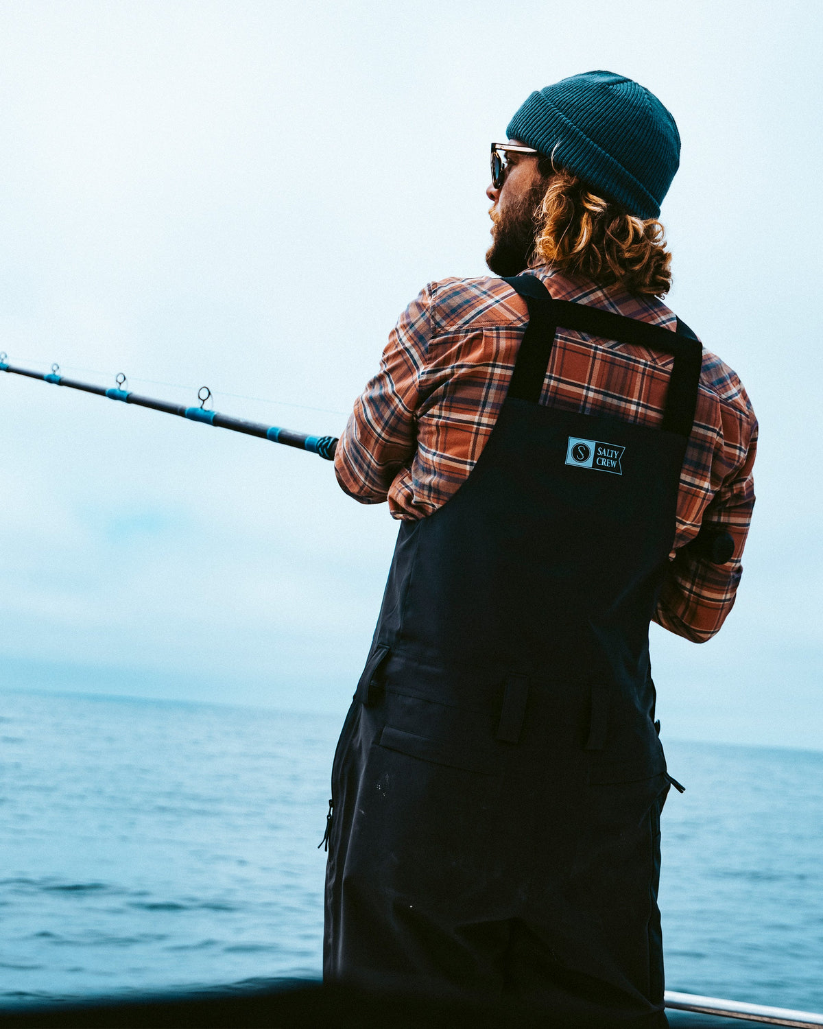 LONG RANGE TECH BIB - Black | Salty Crew