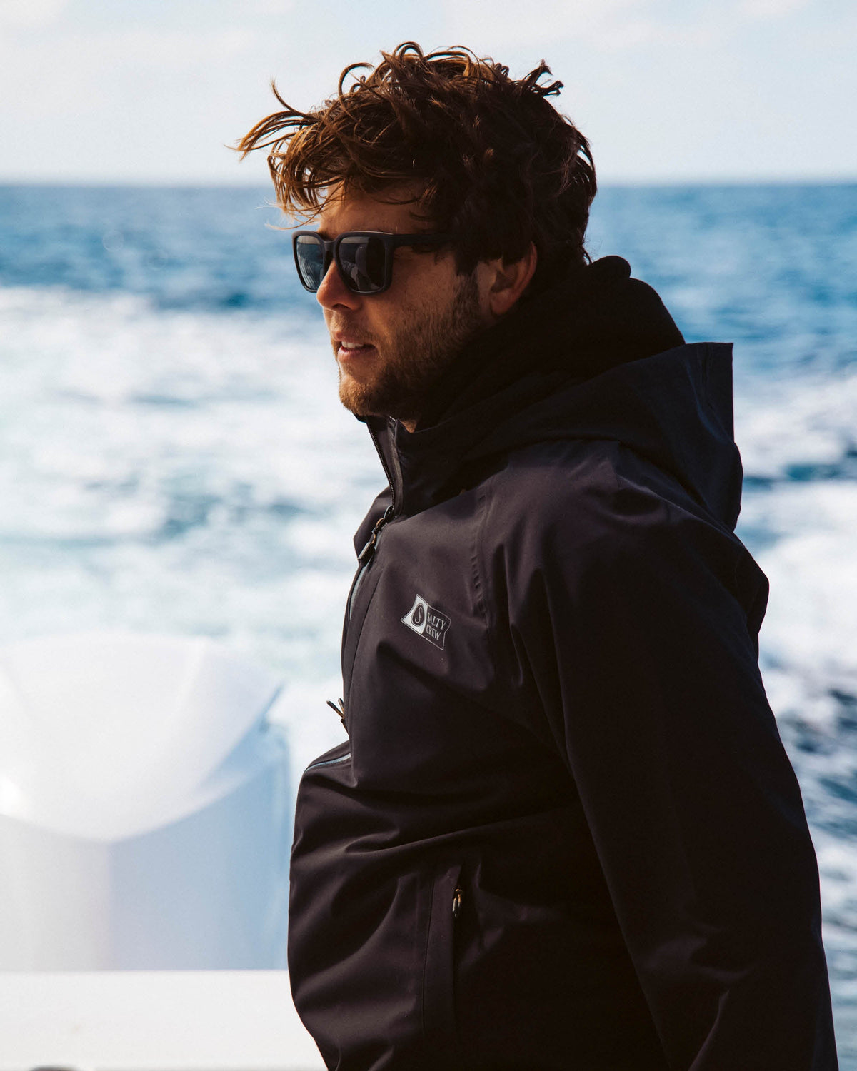 LONG RANGE JACKET - Black | Salty Crew
