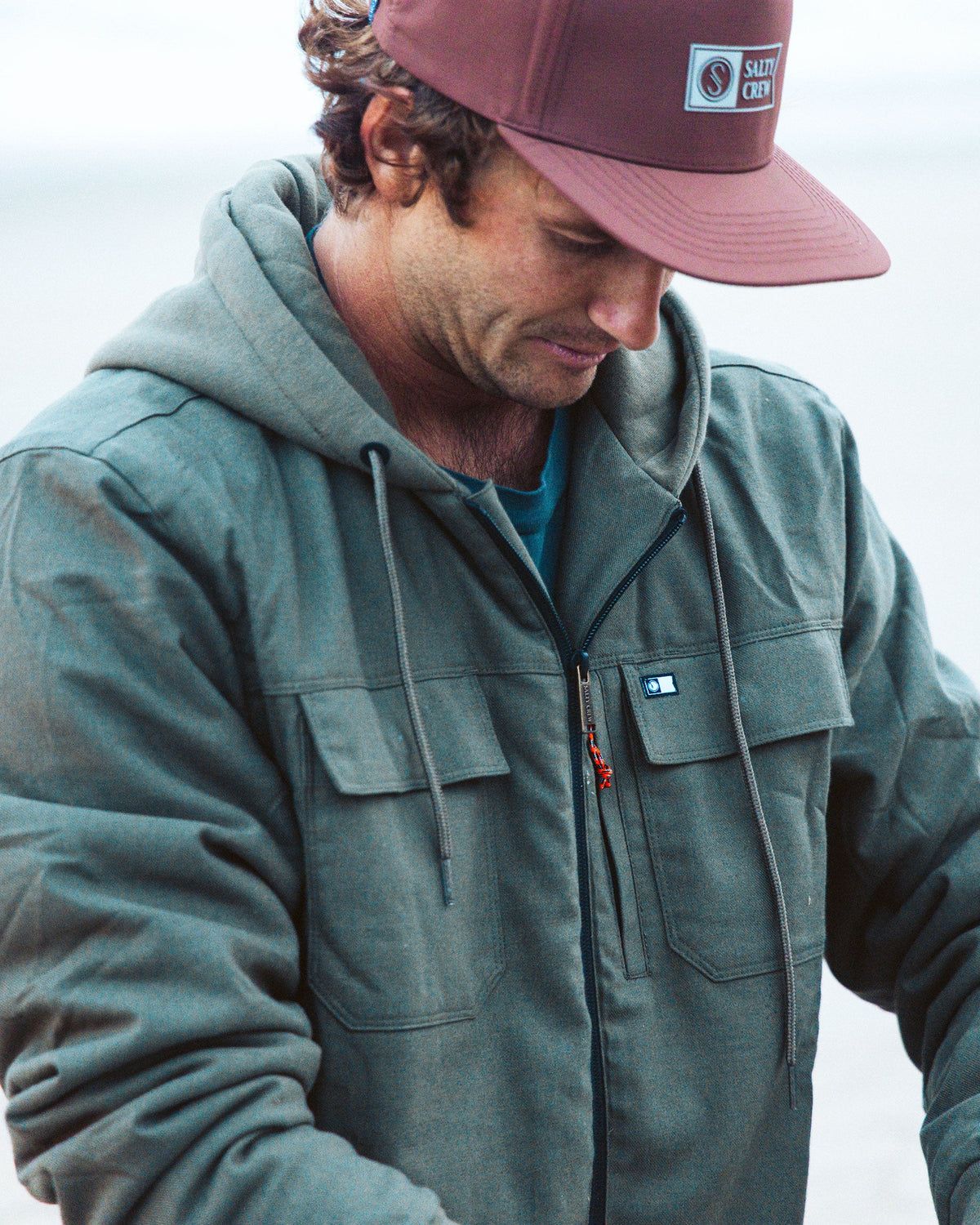 FATHOM JACKET - Olive | Salty Crew