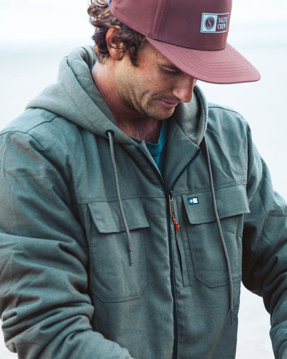 FATHOM JACKET - Olive | Salty Crew