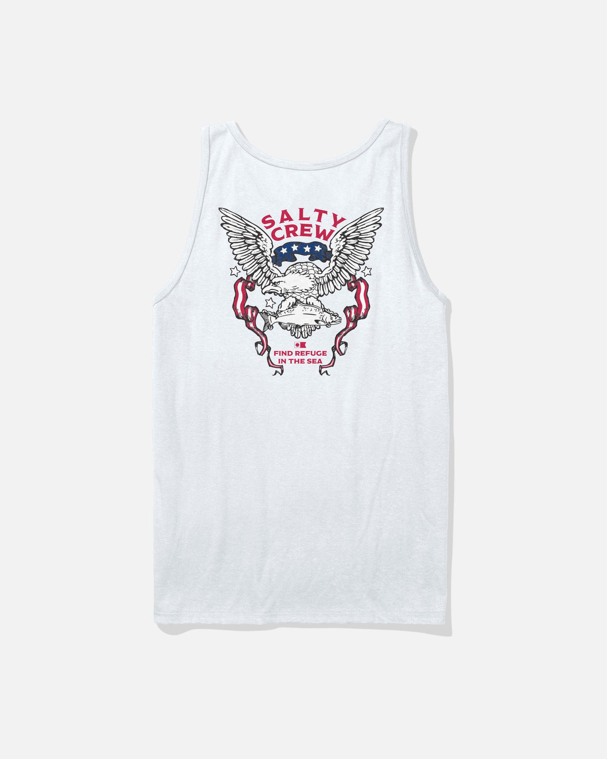 AMERICAN TALON TANK - White | Salty Crew